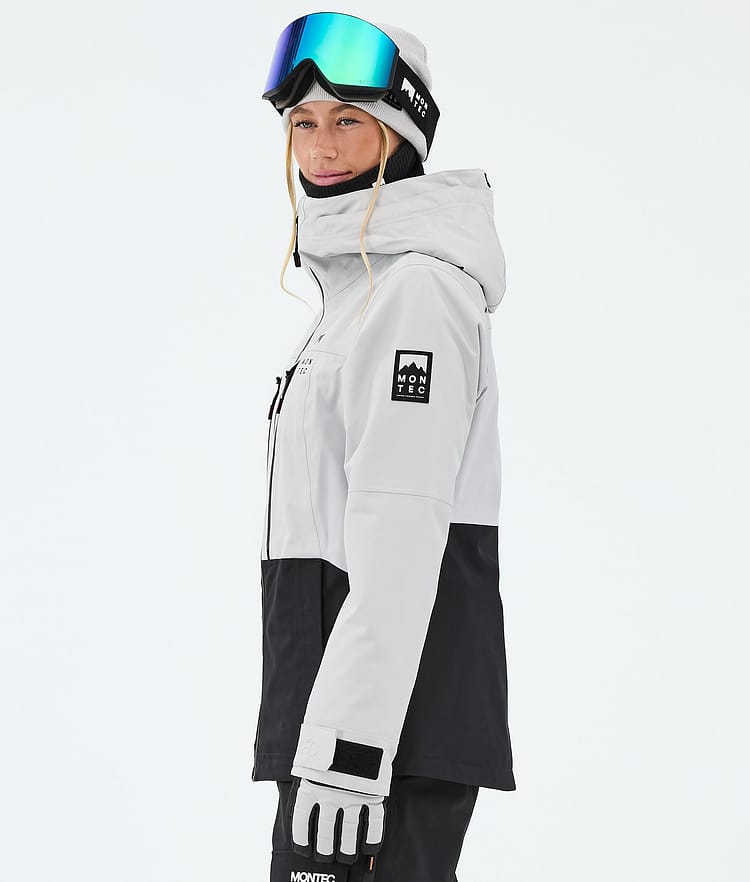 Moss W Veste Snowboard Femme Light Grey/Black Renewed, Image 5 of 9