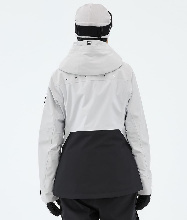 Moss W Veste Snowboard Femme Light Grey/Black Renewed, Image 6 of 9