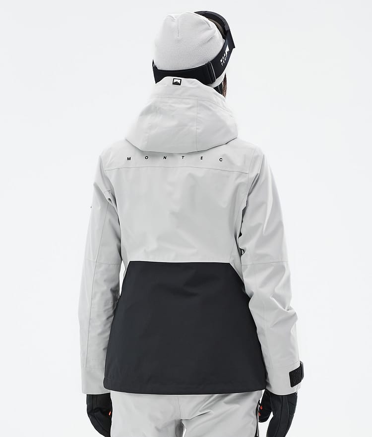 Moss W Ski Jacket Women Light Grey/Black, Image 6 of 9