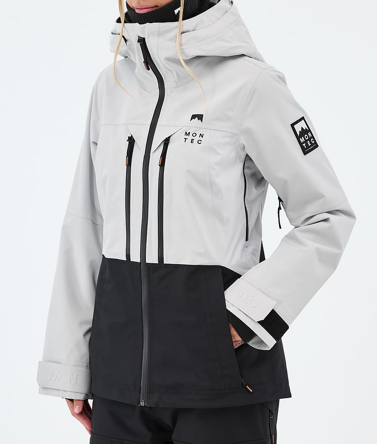 Moss W Veste Snowboard Femme Light Grey/Black Renewed, Image 7 of 9
