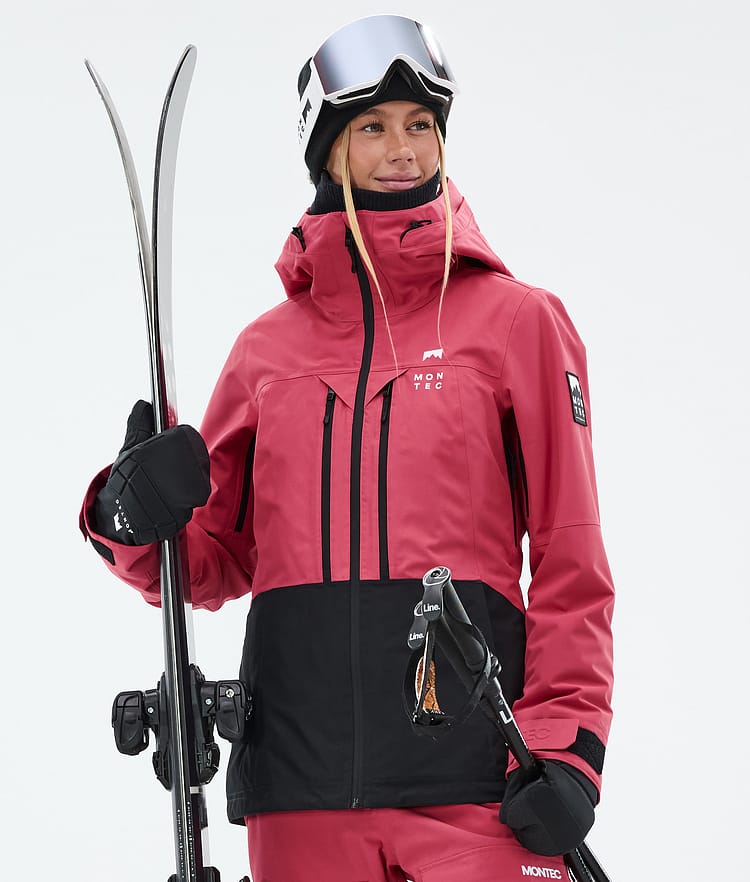 Moss W Ski Jacket Women Light Red/Black, Image 1 of 10
