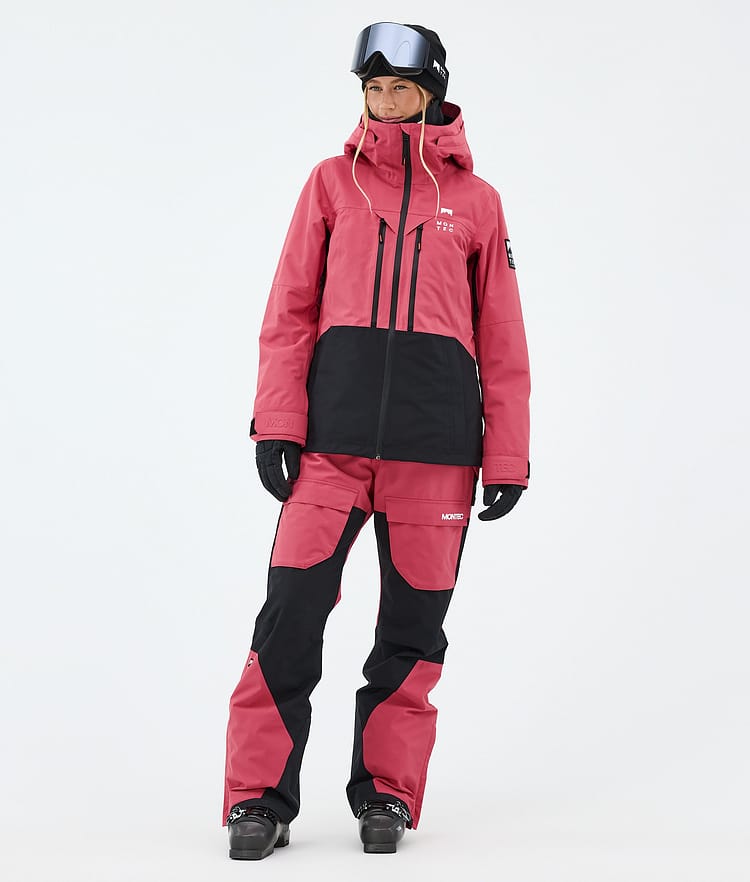 Moss W Ski Jacket Women Light Red/Black, Image 2 of 9