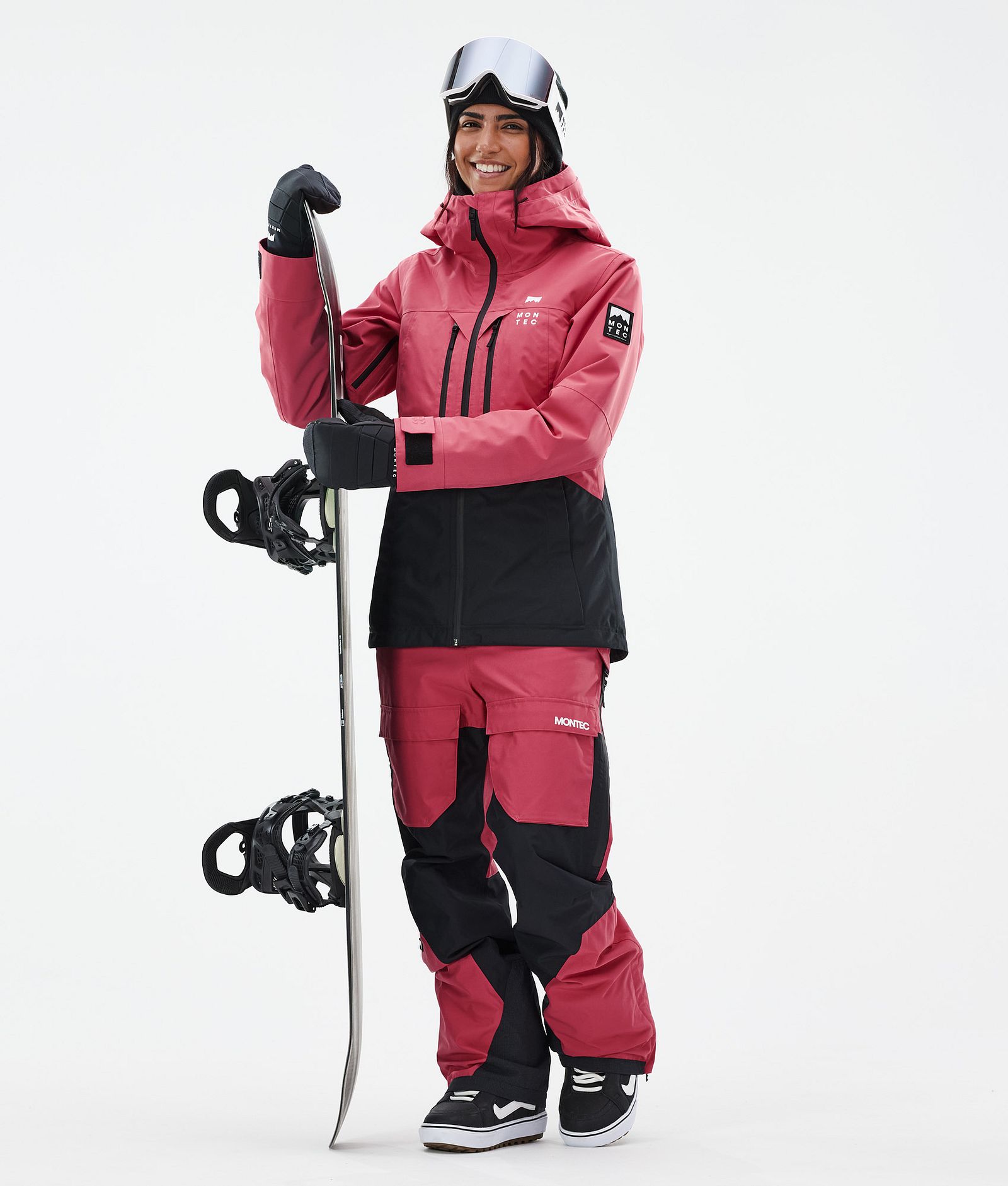 Moss W Snowboard Jacket Women Light Red/Black Renewed, Image 2 of 9
