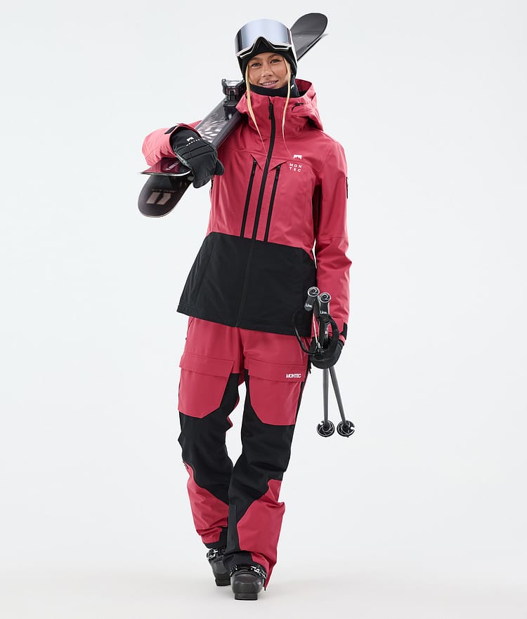 Moss W Ski Jacket Women Light Red/Black, Image 3 of 10