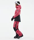 Moss W Skijacke Damen Light Red/Black, Bild 3 von 9