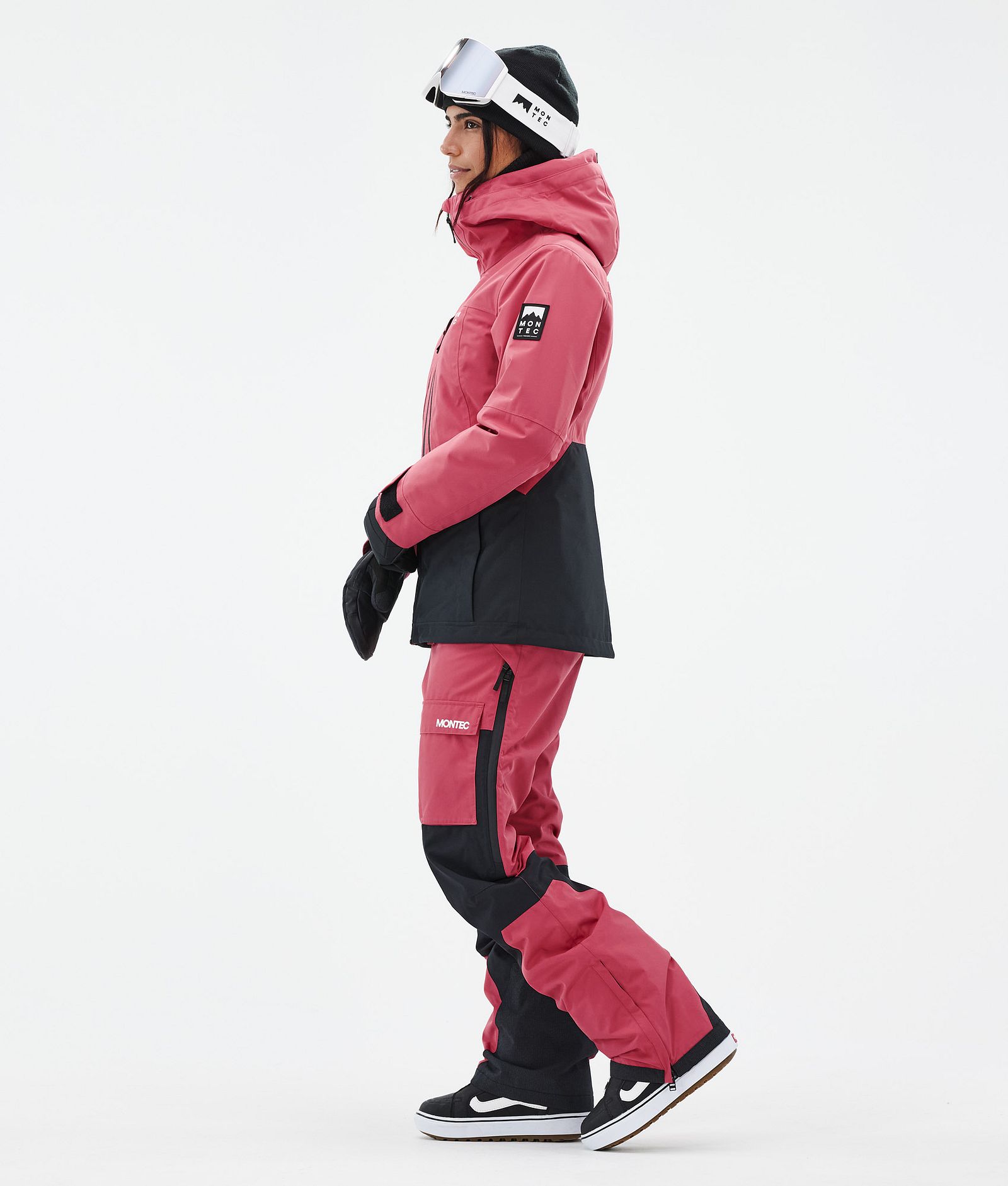 Moss W Snowboard Jacket Women Light Red/Black Renewed, Image 3 of 9