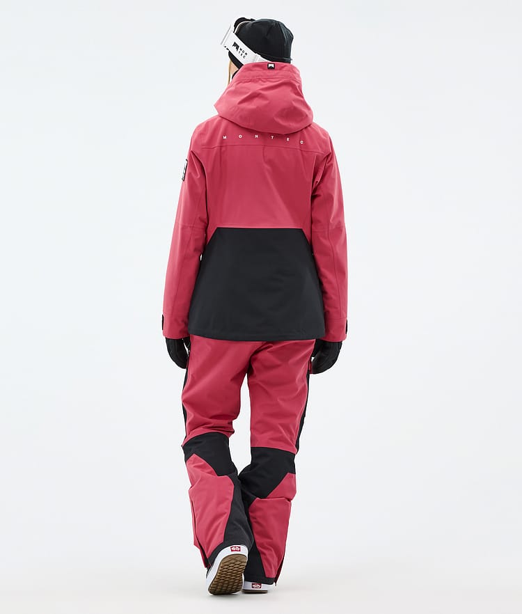 Moss W Veste Snowboard Femme Light Red/Black Renewed, Image 5 sur 10