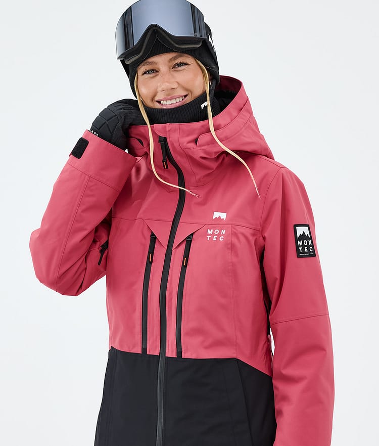 Moss W Ski Jacket Women Light Red/Black, Image 4 of 9