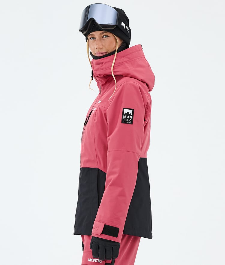 Moss W Ski Jacket Women Light Red/Black, Image 5 of 9