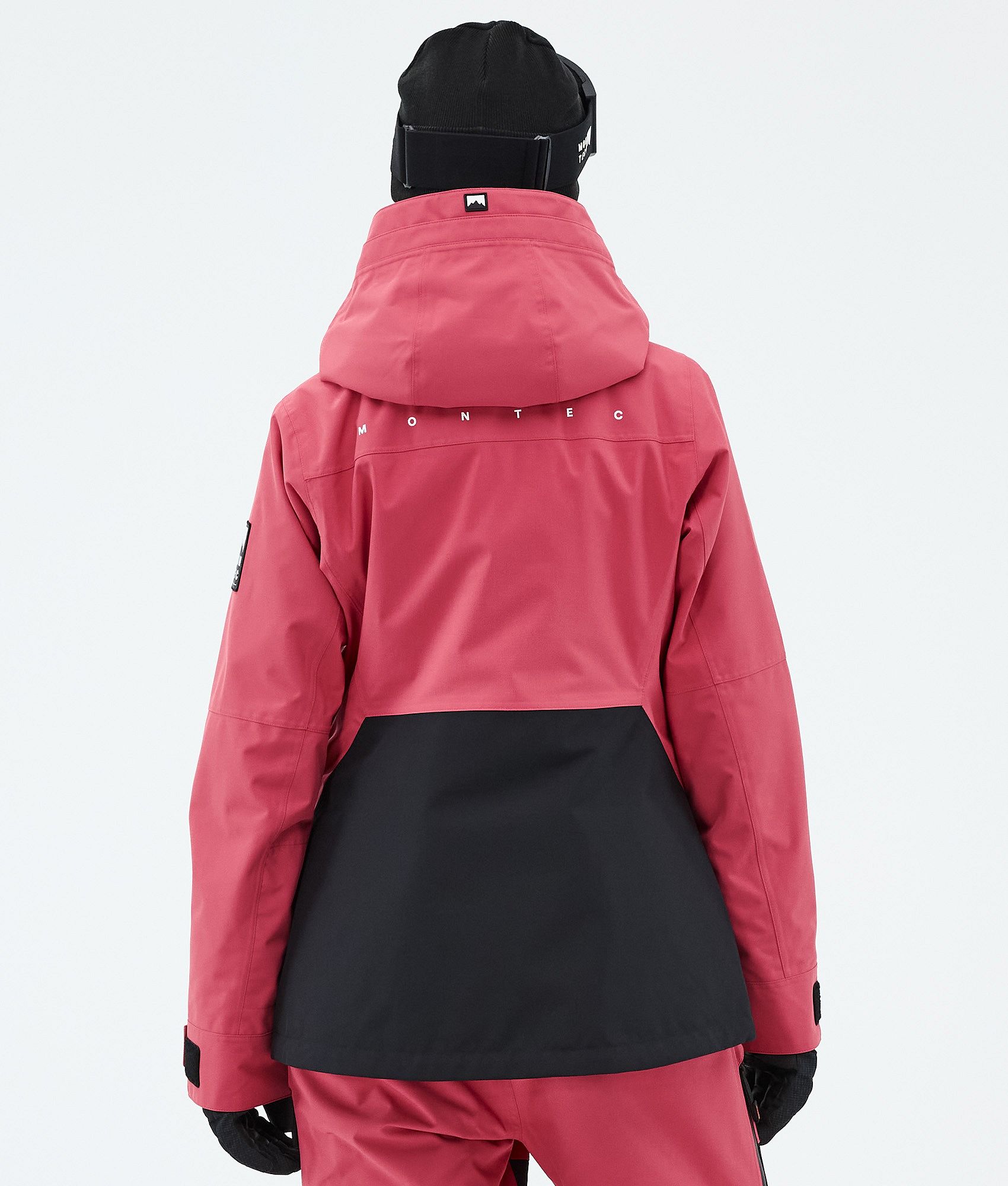 Montec Moss W Snowboard Jacket Women Light Red/Black | Montecwear.com