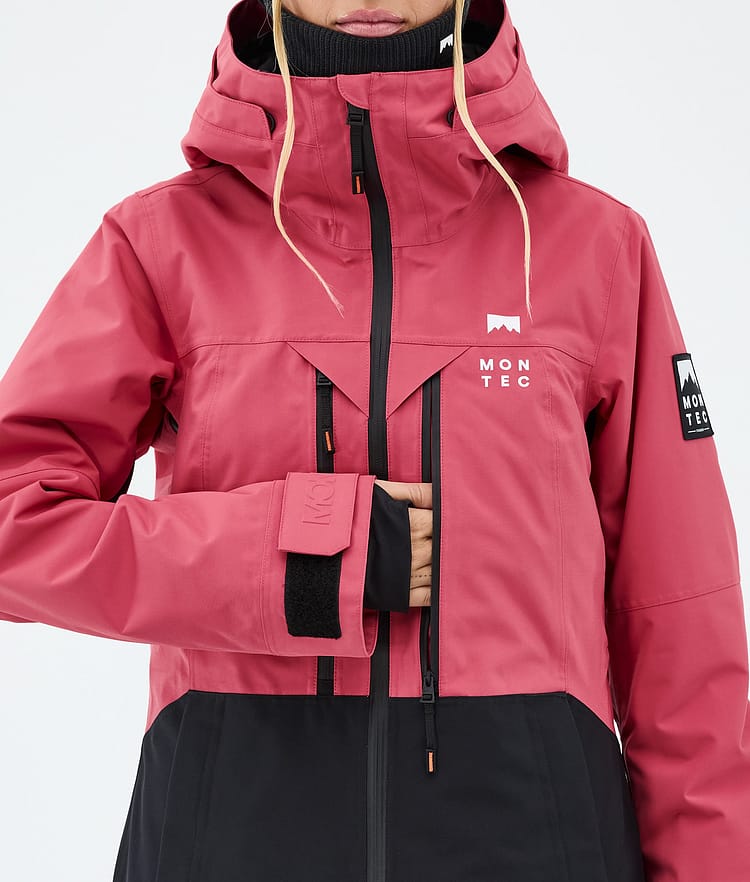 Moss W Ski Jacket Women Light Red/Black, Image 8 of 9