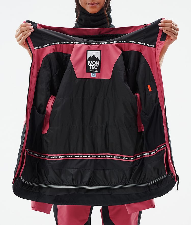 Moss W Snowboard Jacket Women Light Red/Black Renewed, Image 9 of 9