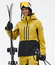 Moss W Kurtka Narciarska Kobiety Yellow/Black