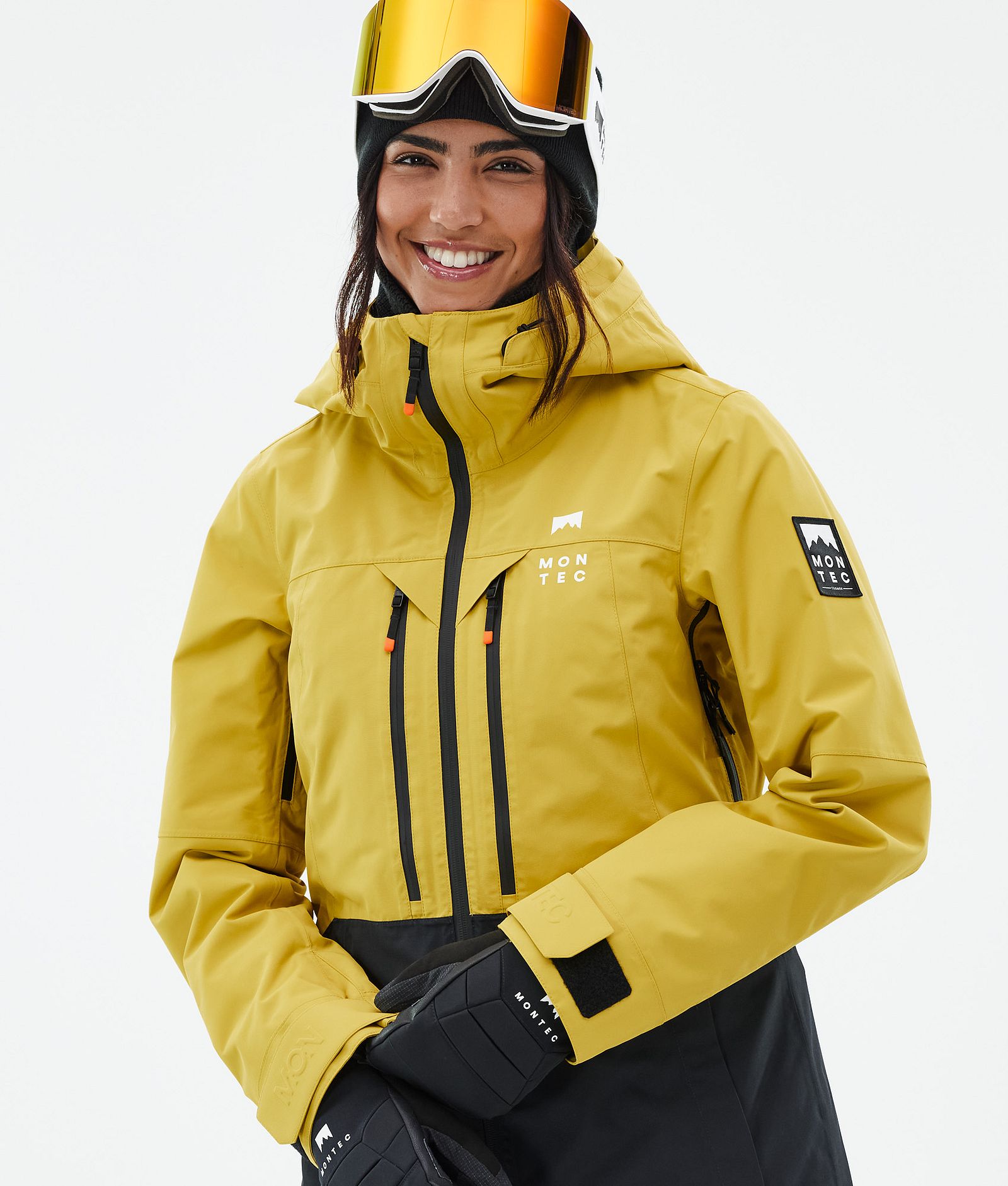 Moss W Snowboard Jacket Women Yellow/Black Renewed, Image 2 of 10
