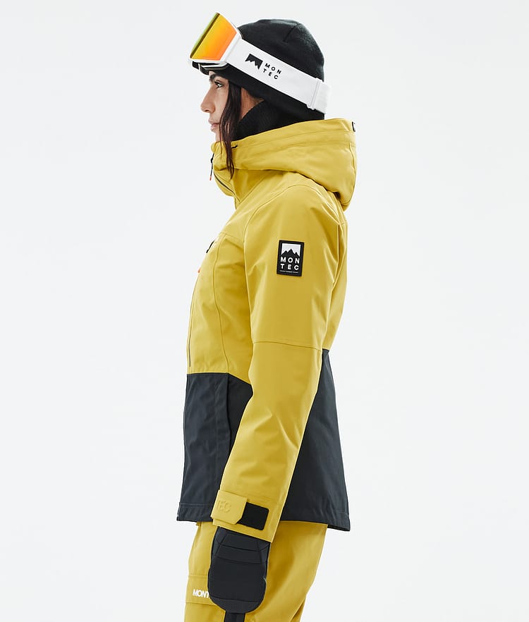 Moss W Snowboard Jacket Women Yellow/Black Renewed, Image 6 of 10