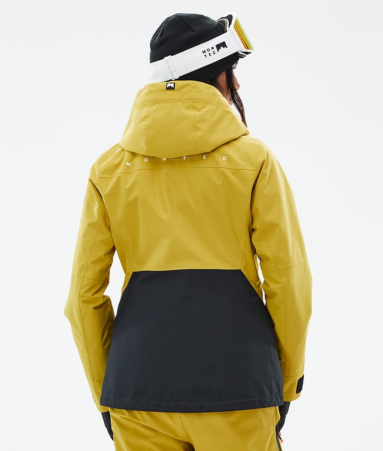 Moss W Snowboard Jacket Women Yellow/Black Renewed, Image 7 of 10