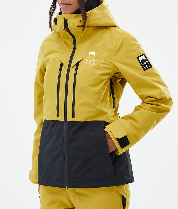 Moss W Snowboard Jacket Women Yellow/Black Renewed, Image 8 of 10