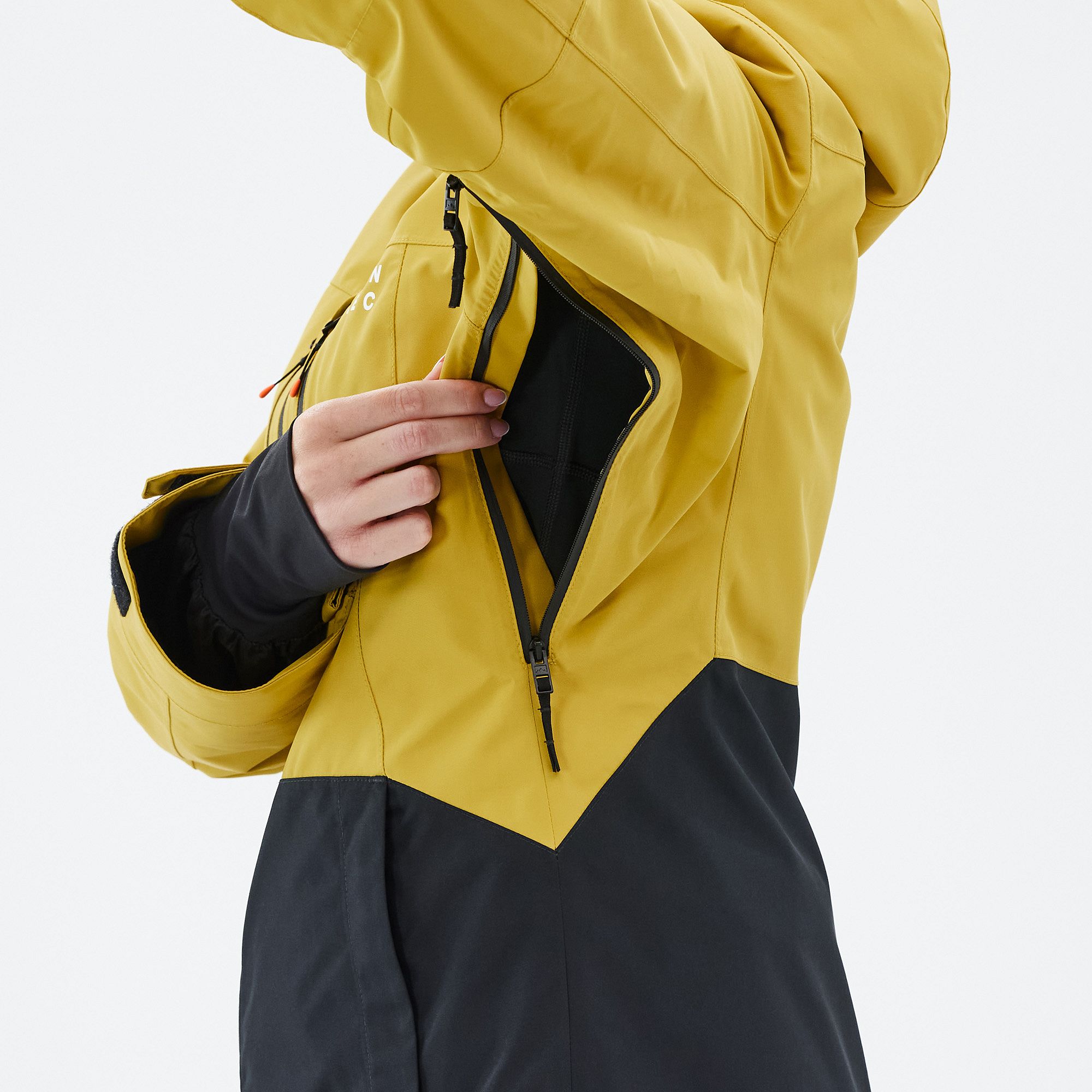 Montec Moss W スノーボードジャケット レディース Yellow/Black