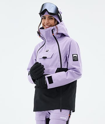 Doom W Snowboard Jacket Women Faded Violet/Black