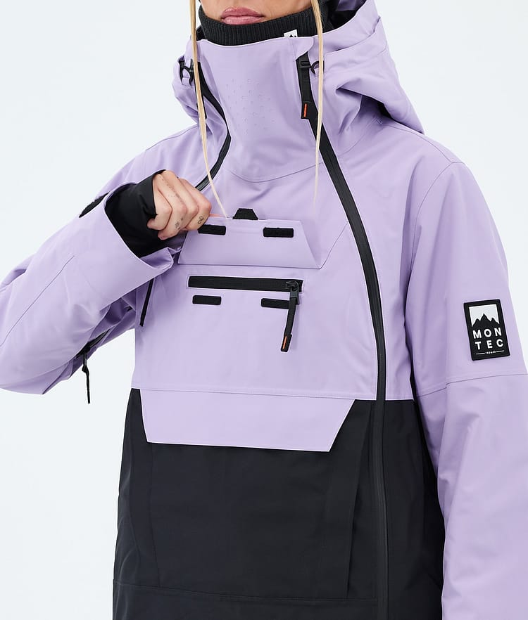 Doom W Giacca Snowboard Donna Faded Violet/Black, Image 9 of 10