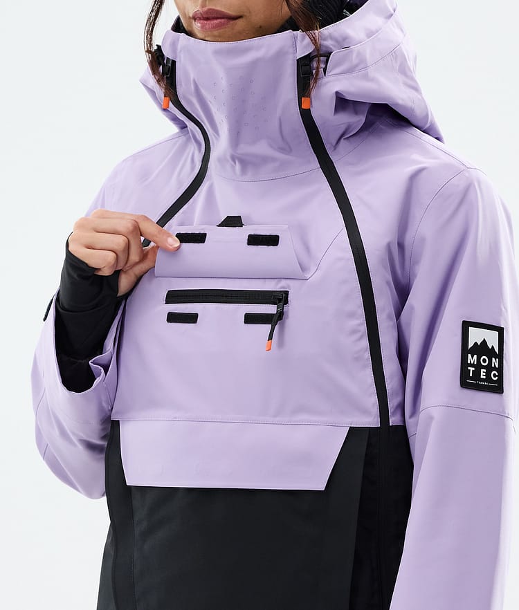 Doom W Snowboard Jacket Women Faded Violet/Black, Image 10 of 11