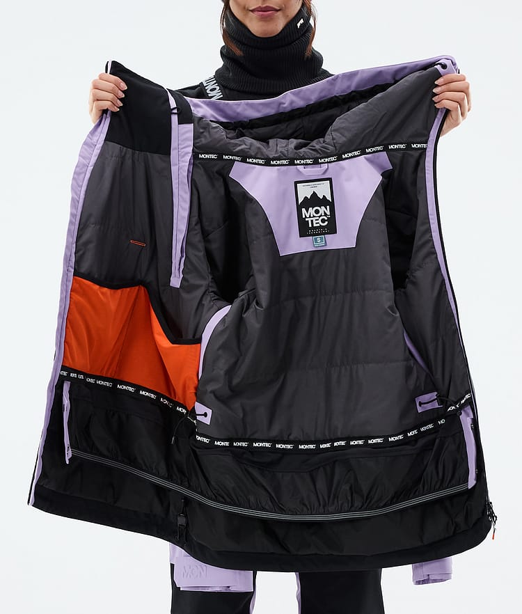 Doom W Snowboard Jacket Women Faded Violet/Black, Image 11 of 11