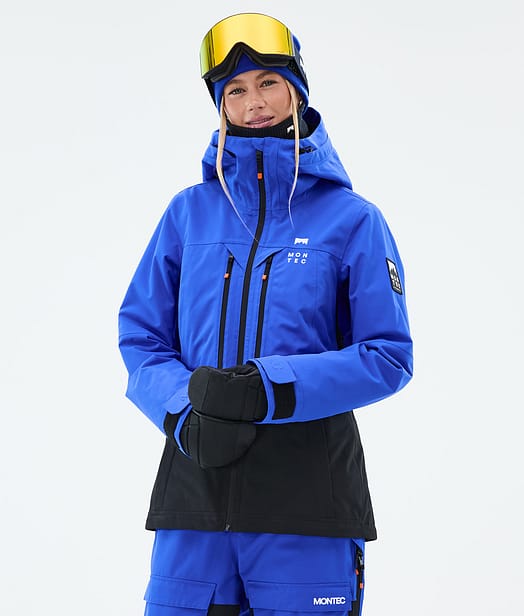 Moss W Snowboard Jacket Women Cobalt Blue/Black