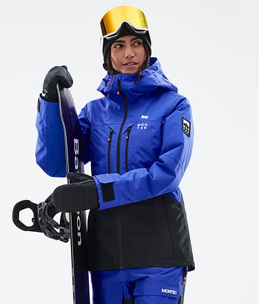 Moss W Snowboardjacke Cobalt Blue/Black