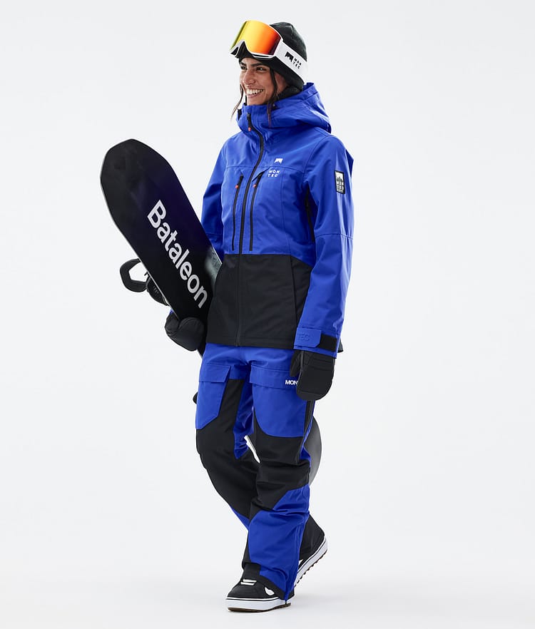 Moss W Snowboard Jacket Women Cobalt Blue/Black Renewed, Image 2 of 9