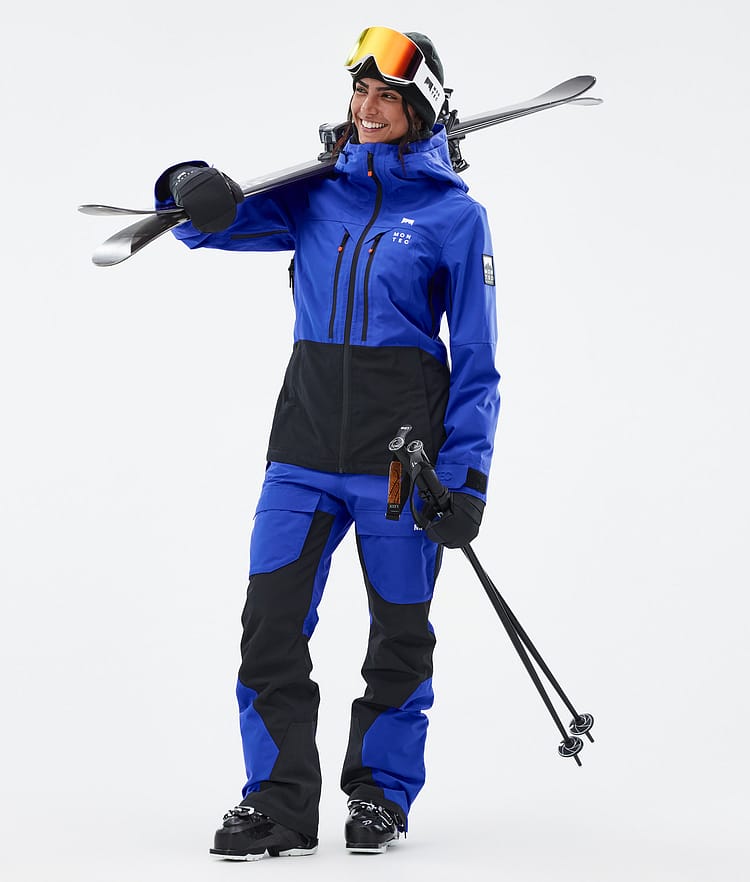 Moss W Skijakke Dame Cobalt Blue/Black, Billede 2 af 9