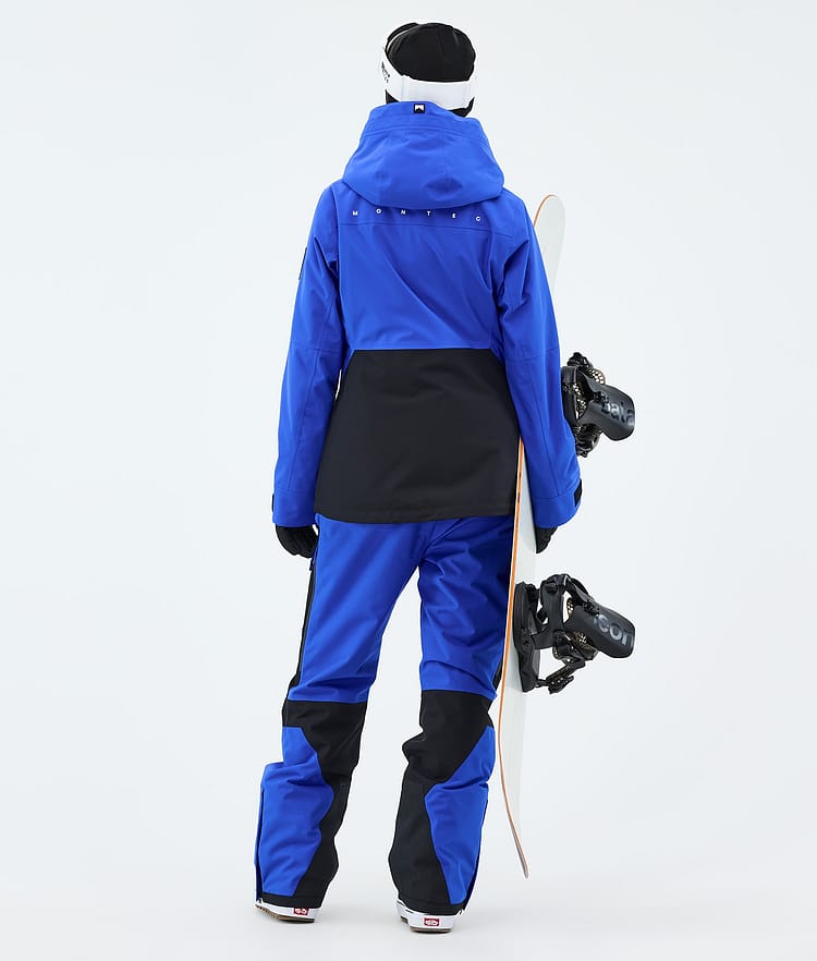 Moss W Veste Snowboard Femme Cobalt Blue/Black Renewed, Image 3 of 9