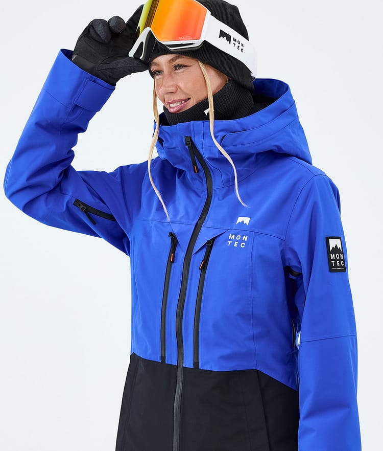 Moss W Veste Snowboard Femme Cobalt Blue/Black Renewed, Image 4 of 9