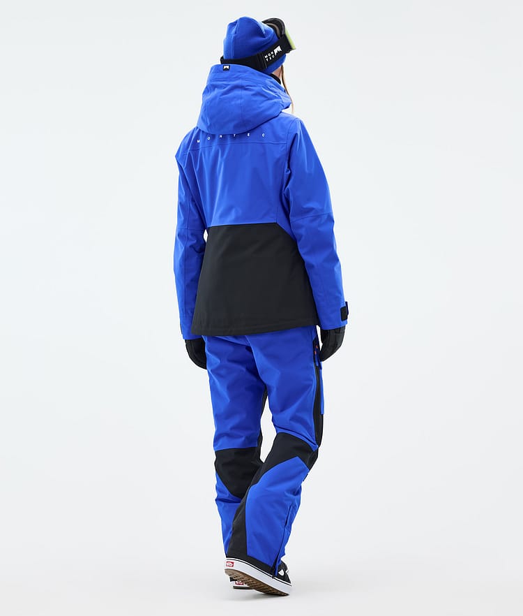 Moss W Veste Snowboard Femme Cobalt Blue/Black, Image 5 sur 10