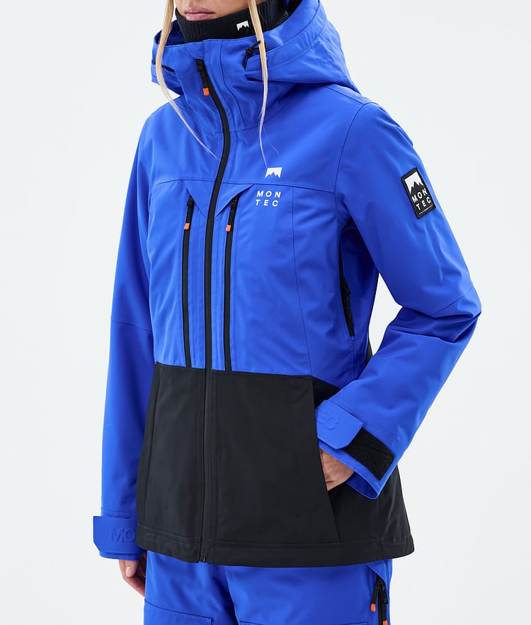 Moss W Veste Snowboard Femme Cobalt Blue/Black, Image 8 sur 10