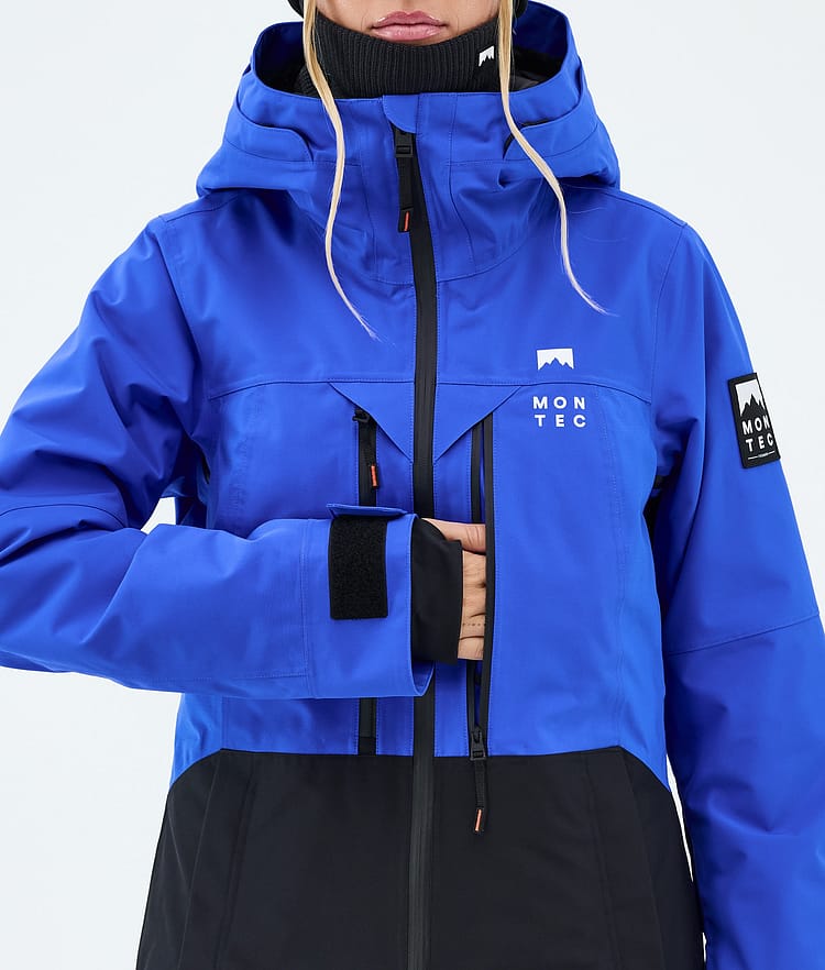 Moss W Veste Snowboard Femme Cobalt Blue/Black Renewed, Image 8 of 9
