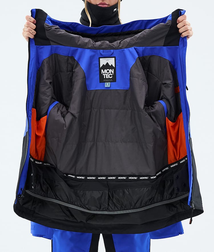 Moss W Veste Snowboard Femme Cobalt Blue/Black Renewed, Image 9 of 9