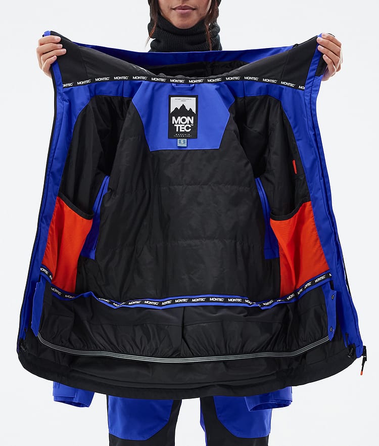 Moss W Snowboard Jacket Women Cobalt Blue/Black Renewed, Image 9 of 9