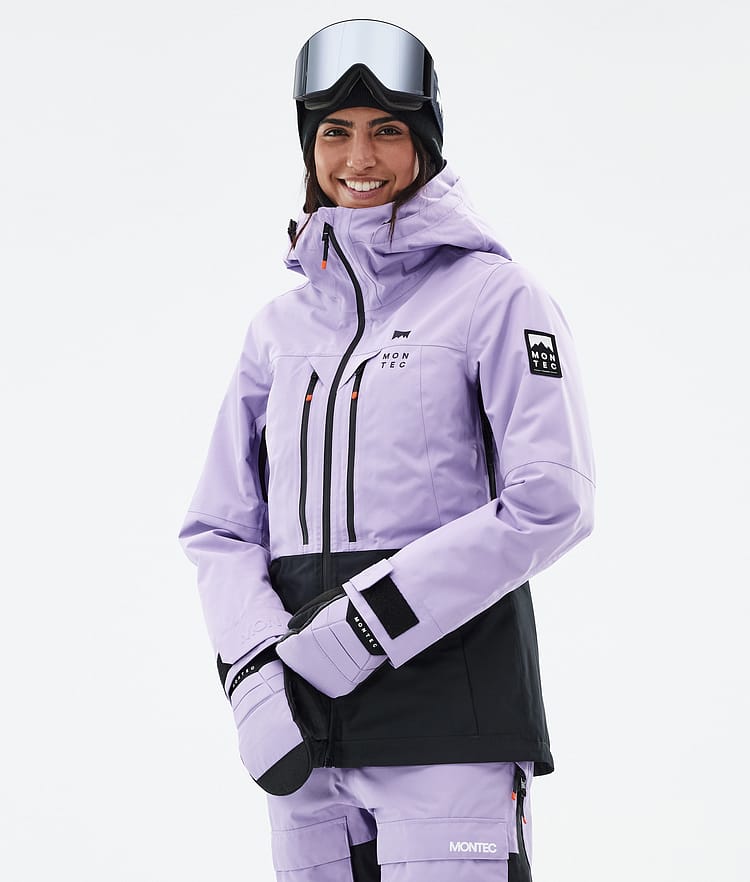 Moss W Snowboard Jacket Women Faded Violet/Black Renewed, Image 1 of 10