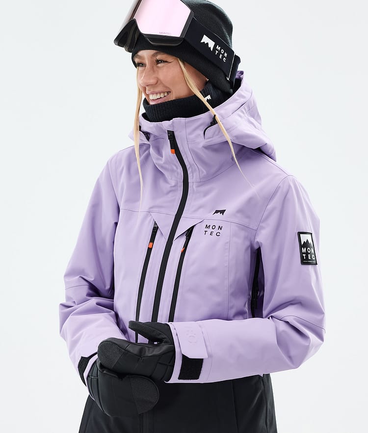 Moss W Snowboard Jacket Women Faded Violet/Black, Image 2 of 10