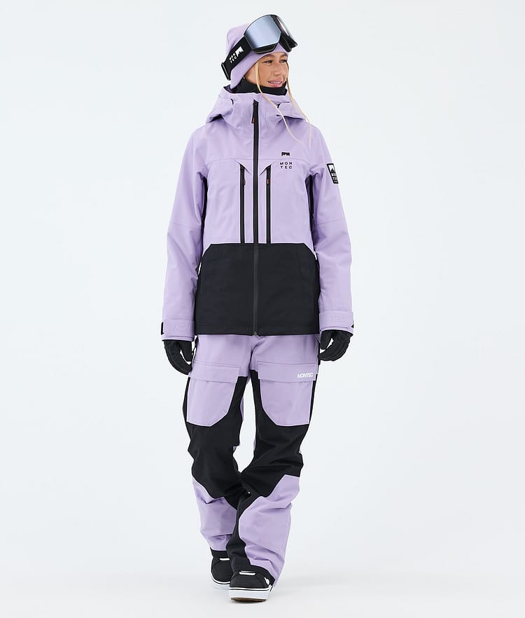 Moss W Veste Snowboard Femme Faded Violet/Black Renewed, Image 3 of 10
