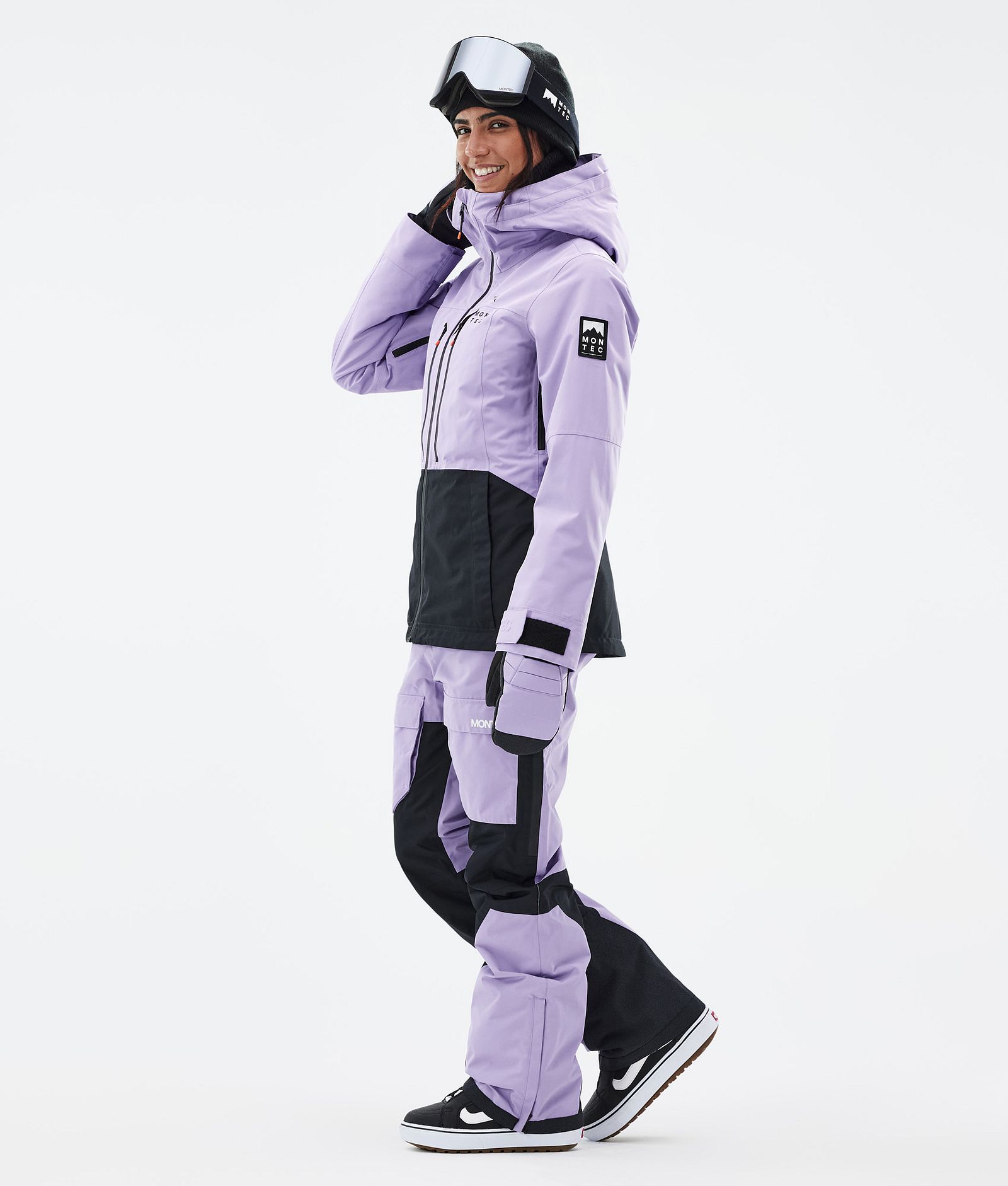 Moss W Snowboard Jacket Women Faded Violet/Black Renewed, Image 4 of 10