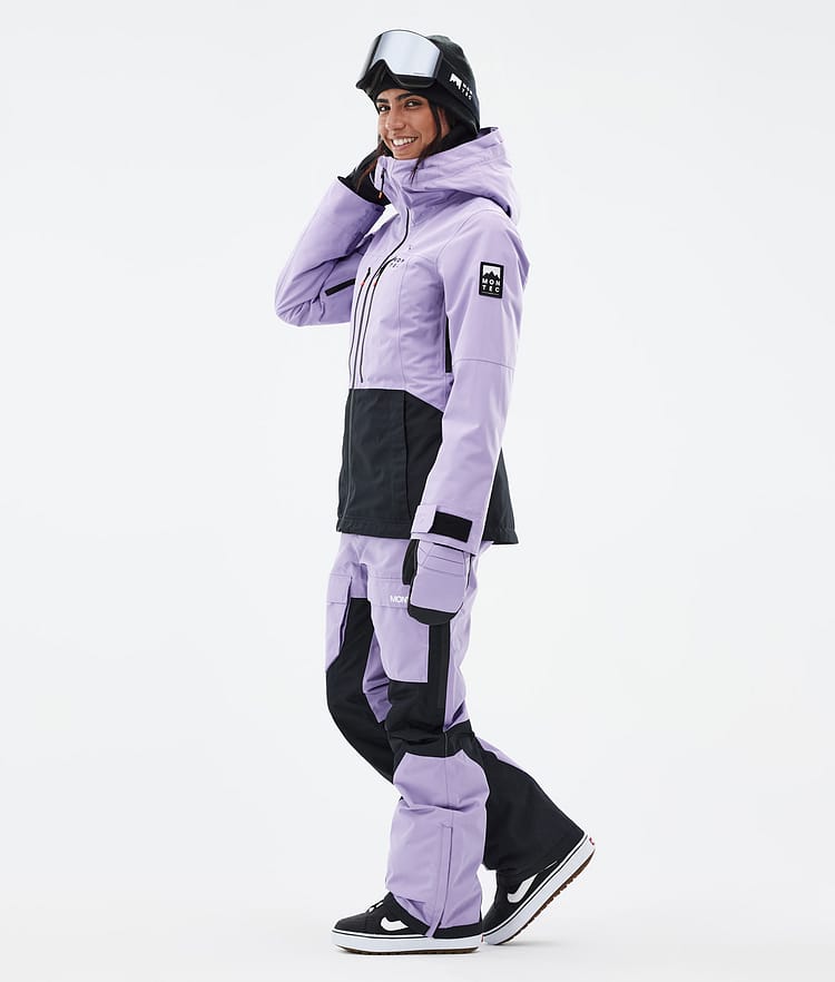Moss W Snowboard Jacket Women Faded Violet/Black Renewed, Image 4 of 10