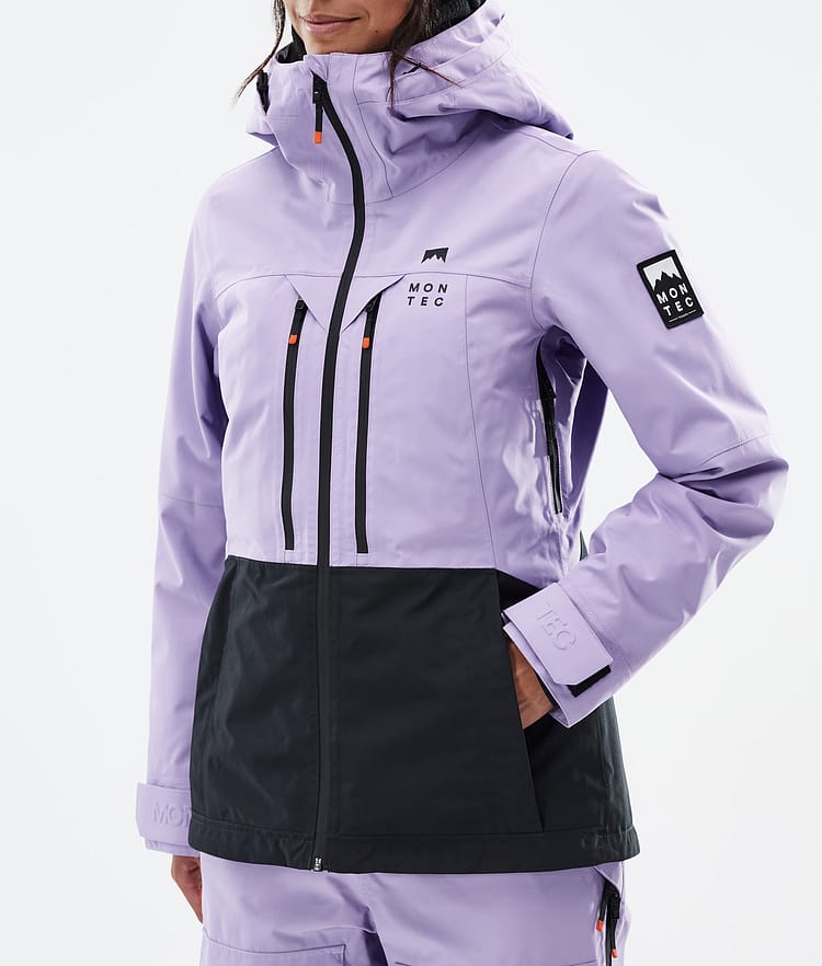 Moss W Snowboard Jacket Women Faded Violet/Black Renewed, Image 8 of 10