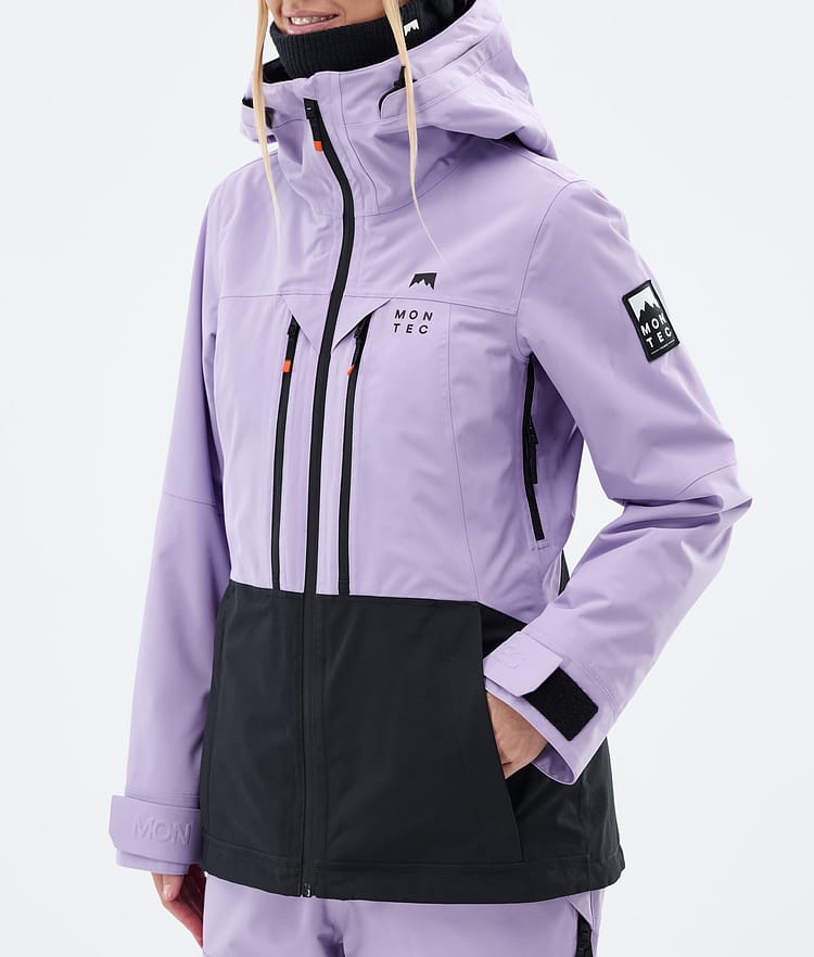 Moss W Snowboard Jacket Women Faded Violet/Black, Image 8 of 10