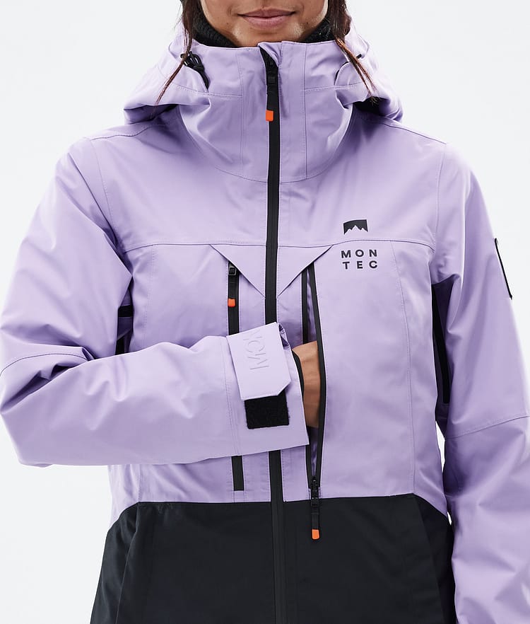 Moss W Snowboard Jacket Women Faded Violet/Black Renewed, Image 9 of 10