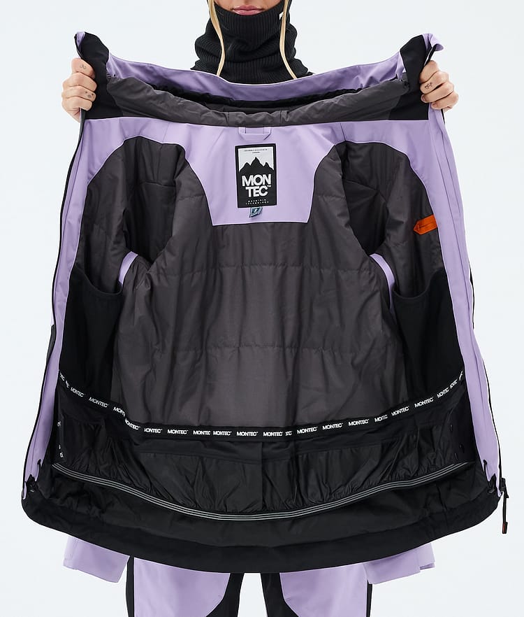 Moss W スキージャケット レディース Faded Violet/Black, Image 10 of 10