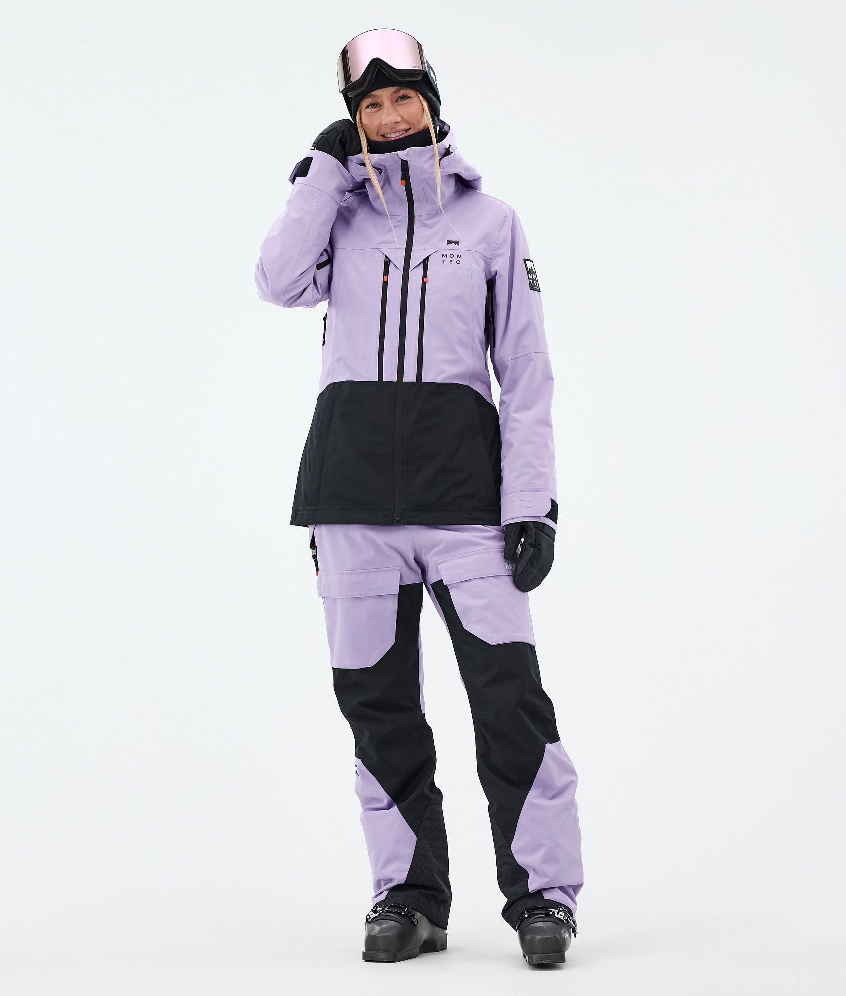 Montec Fawk W Ski Pants Women Faded Violet/Black | Montecwear.com