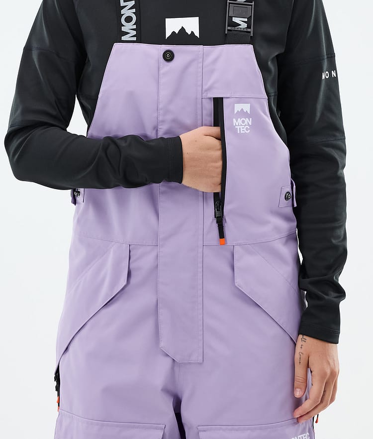 Fawk W Snowboard Pants Women Faded Violet/Black, Image 6 of 7
