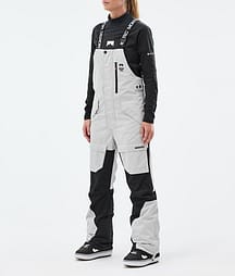 Montec Fawk W Pantalones Snowboard Mujer Light Grey/Black