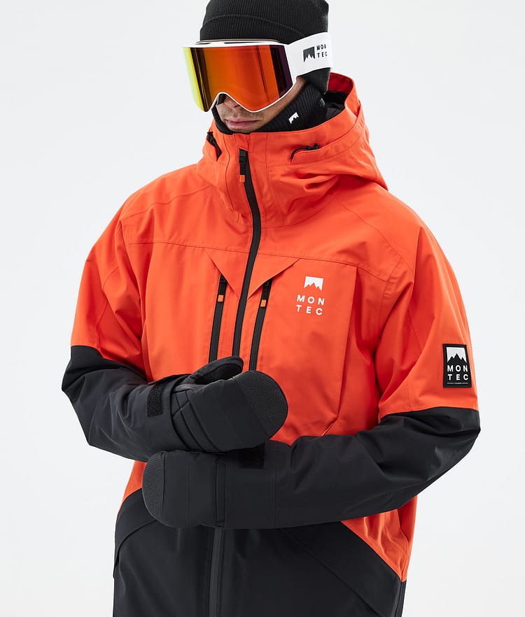 Arch Ski Jacket Men Orange/Black, Image 2 of 10